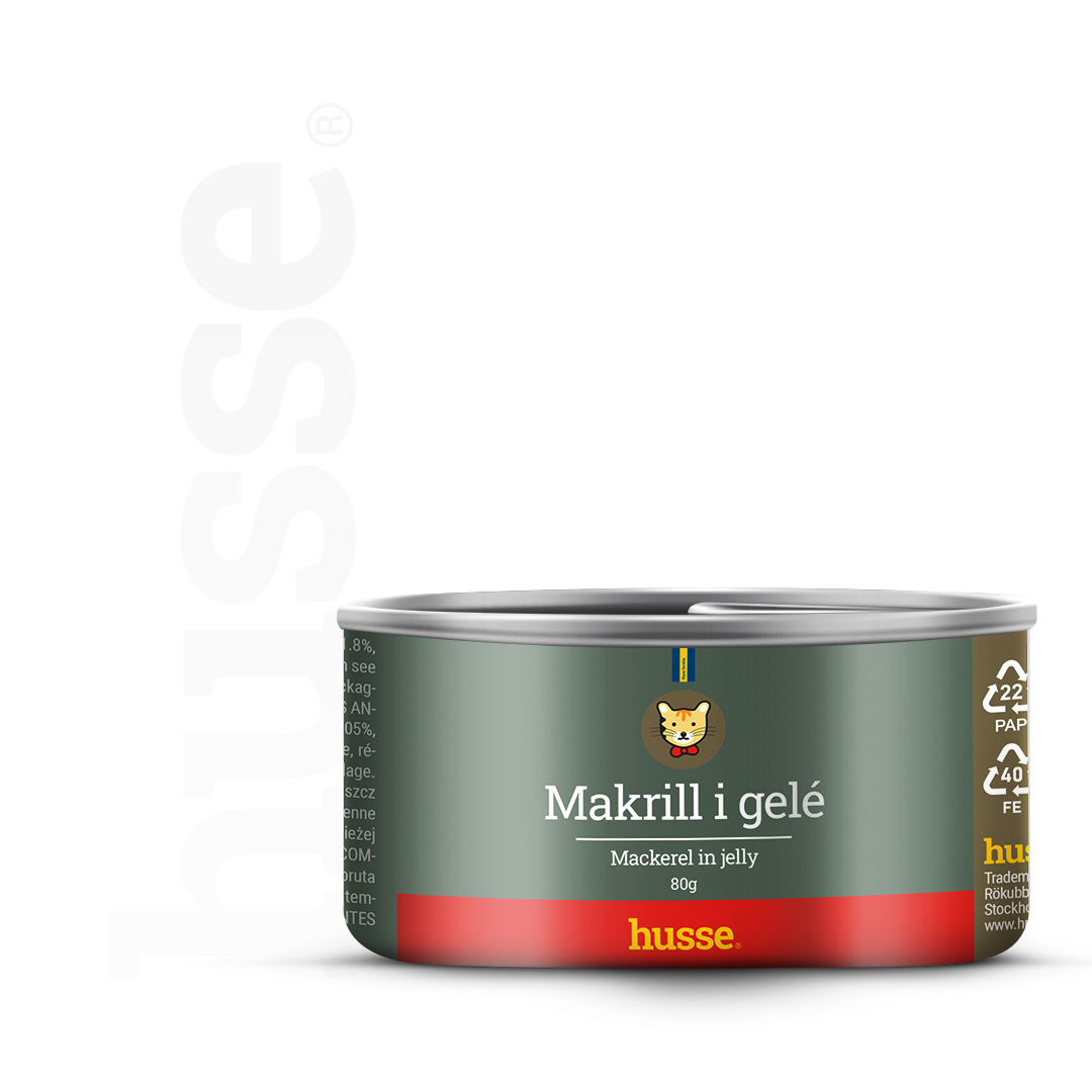 Makrill i gelé, 80 g | Vakt plotësues pa gluten