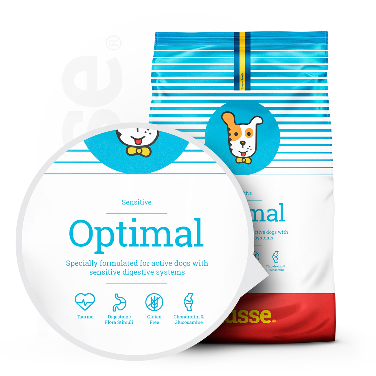 Sensitive Optimal, 12.5 kg | Perros activos | 12,5 kg | 470927