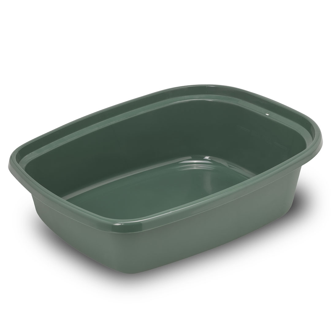 Cat Litter Tray, 1 set | Set of 2 durable litter trays