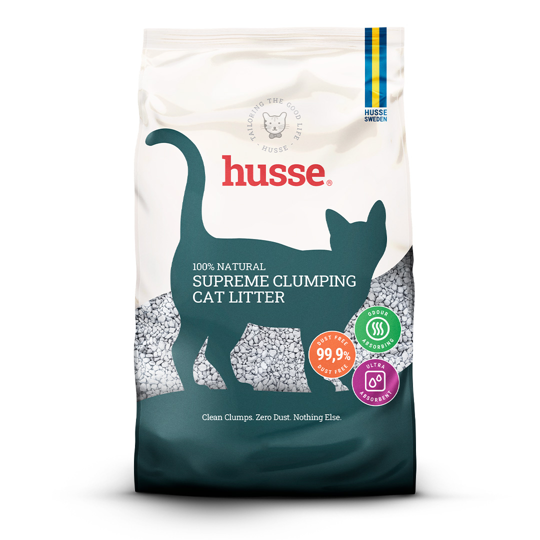 Supreme Clumping Cat Litter, 12 kg | Made from Canadian bentonite