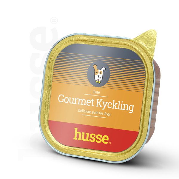 Gourmet Kyckling Pâté, 300 g | Ausgewogene Mahlzeit mit zusätzlichen Vitaminen & Mineralstoffen