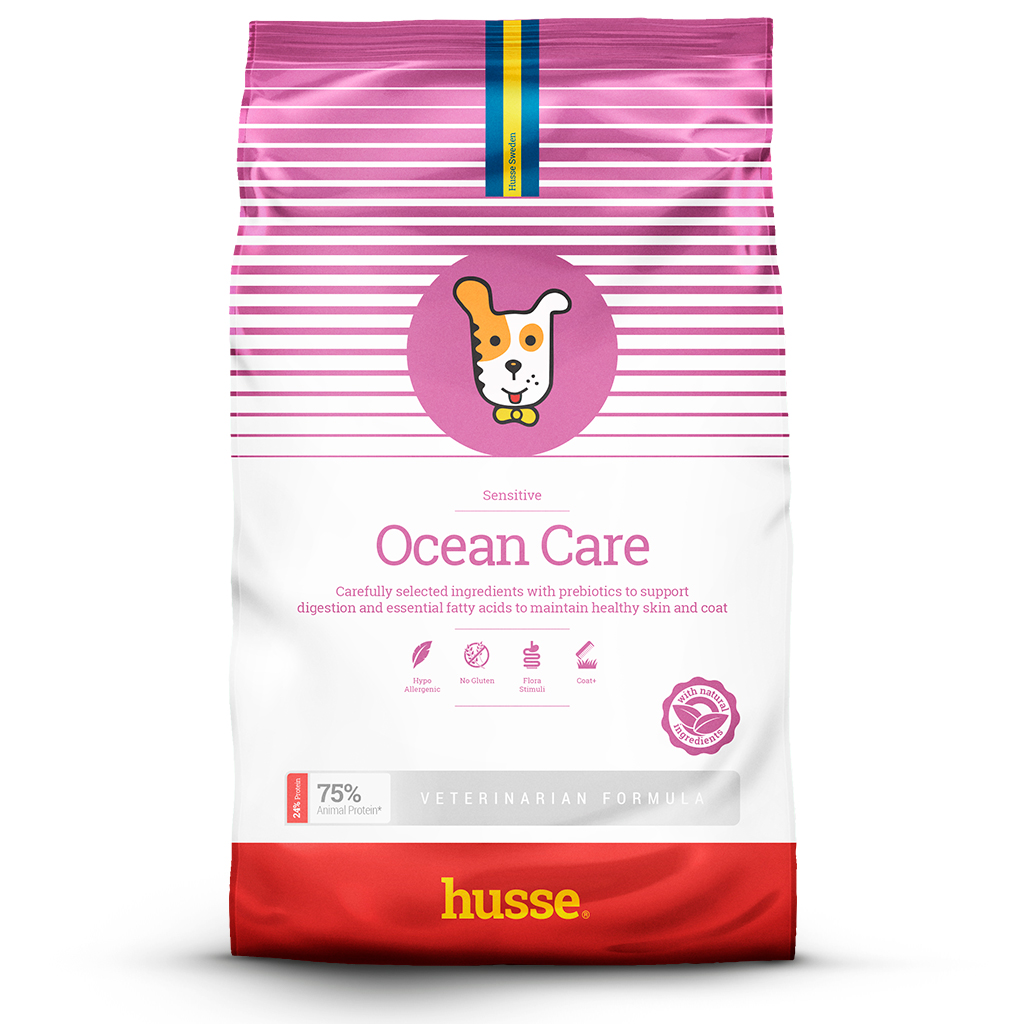 OCEAN CARE SENSITIVE | Hrană uscată completă Super Premium, fără gluten, cu o singură sursă de proteină ​​animală