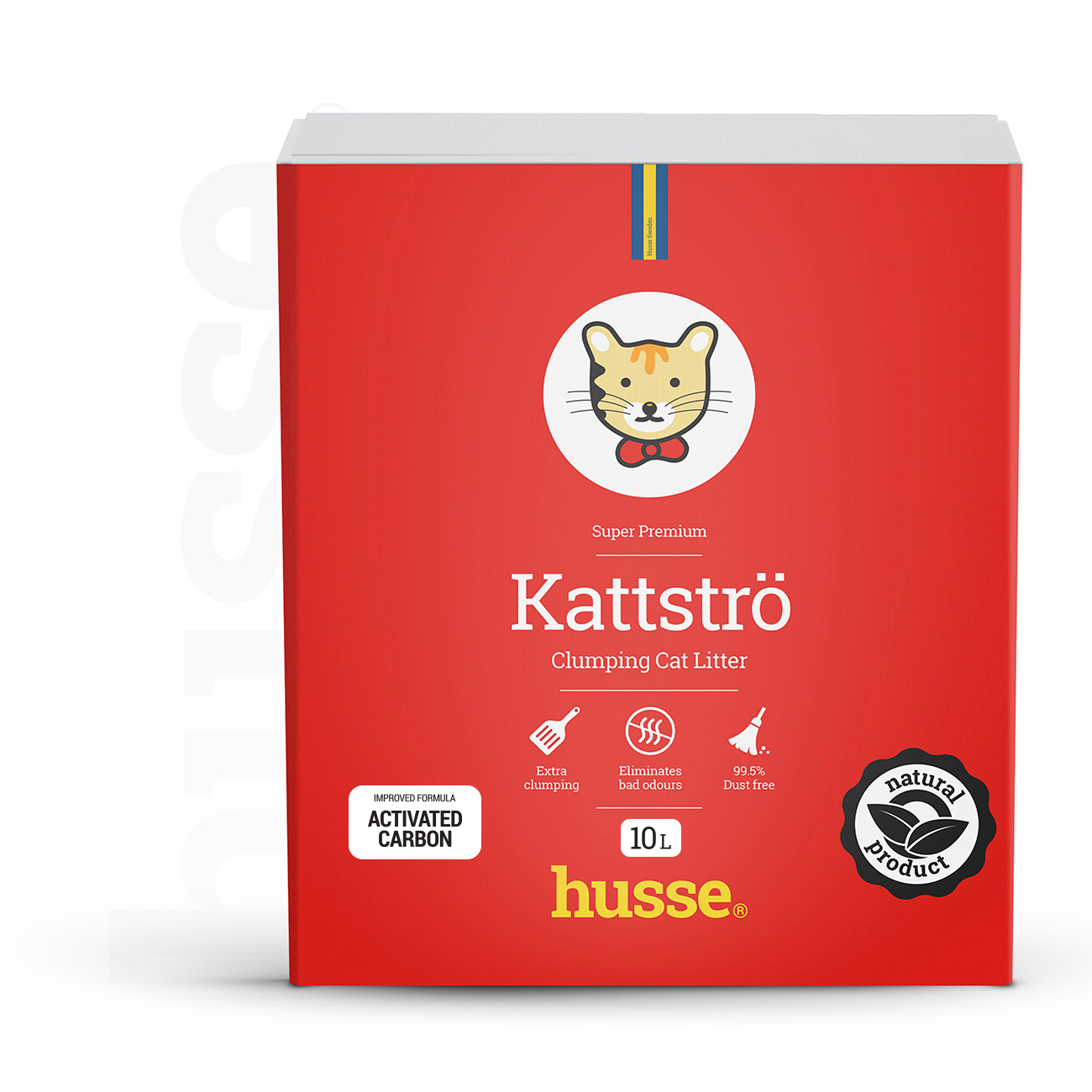 Kattströ Red, 10 L |Neparfémované hrudkující stelivo pro kočky