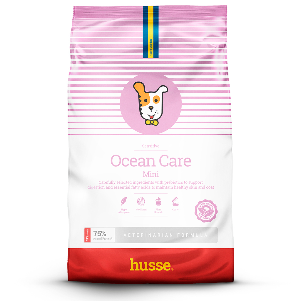 OCEAN CARE SENSITIVE MINI | Hrană uscată completă Super Premium, fără gluten, cu o singură sursă de proteină ​​animală