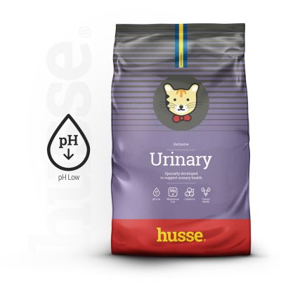Exclusive Urinary, 2kg - Husse Natural Complete Adult Uninary Care Dry Cat Food Chicken Based Low PH & Magnesium