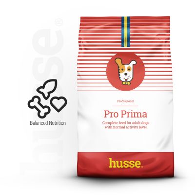 Pro Prima, 15kg - Husse Complete Adult Dry Dog Food Chicken & Pork Every Day Normal Dog Food