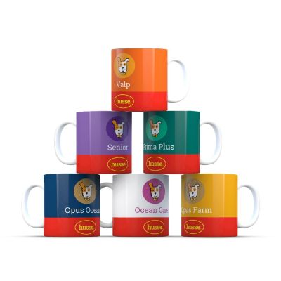 Coffee Cups - bag design: 6 pcs