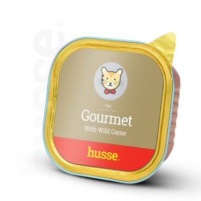Gourmet pâté - wild game, 100 g | Smakrik paté med smak av vilt för vuxna katter
