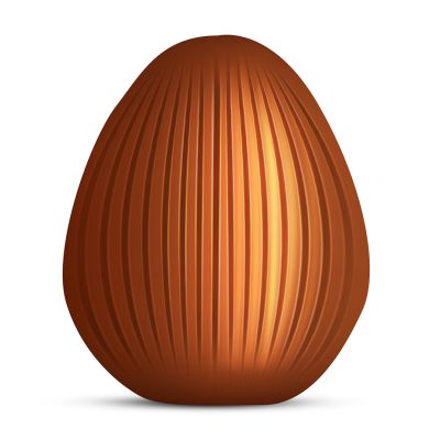 Ägg, 1 pc | Pet toy made of natural rubber