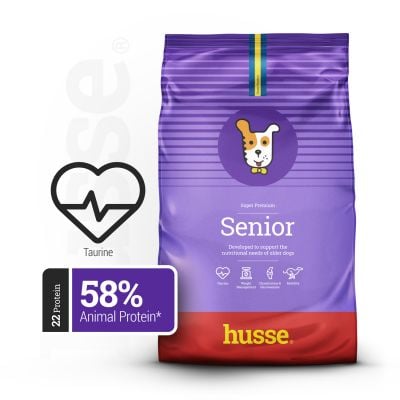 Senior, 12 kg | Nutrição completa com teor calórico adaptado para manter cães sénior em forma