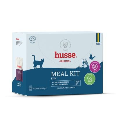 Saszetki dla kotów Meal Kit z tuńczykiem i dorszem 12 x 85g