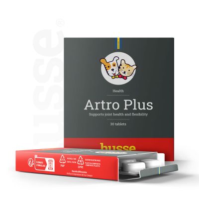 Artro Plus, 30 tablets | Helps support joint functions & mobility in dogs & cats