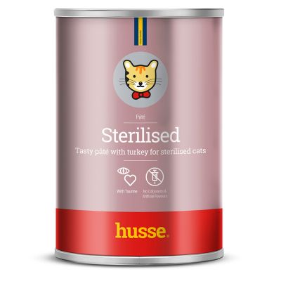 Sterilised pâté, 400 g | Balansert måltid tilsatt taurin