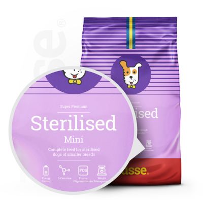 Sterilised Mini - karma sucha dla psów sterylizowanych małych 2kg Sterilised Mini - karma sucha dla psów sterylizowanych małych 2kg