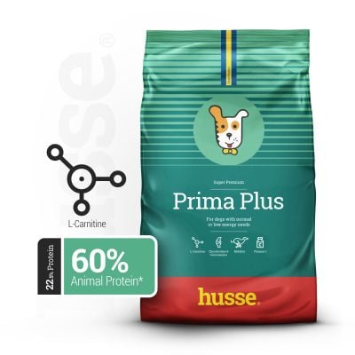 Prima Plus, 15 kg | Ushqim mirëmbajtës për qen me përmbajtje të moderuar yndyre dhe kalorish