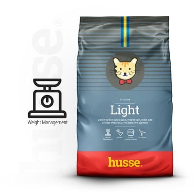 Exclusive Light, 2 kg | Tørrfôr for katter utviklet for å opprettholde en sunn vekt