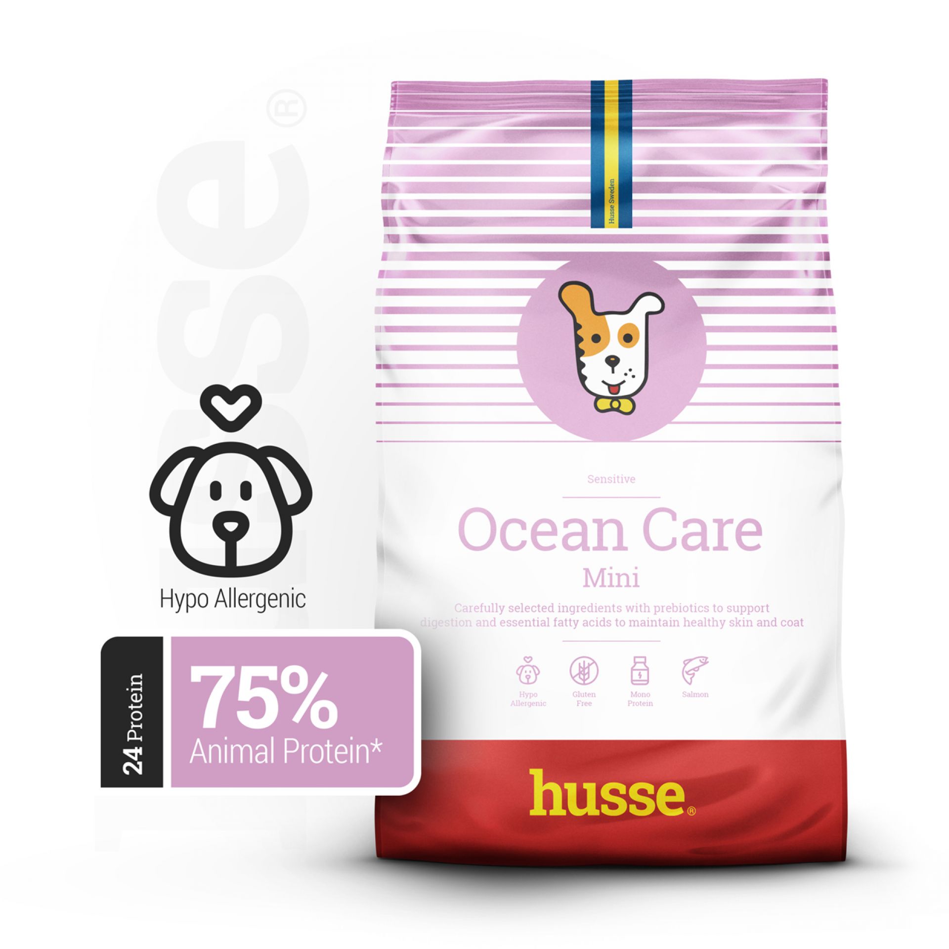 Sensitive Ocean Care Mini, 2 kg | Gluten free recipe with a single