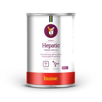Hepatic, chicken with rice, 400 g | Pâté for hepatic function support
