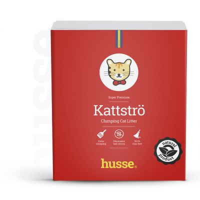 Kattströ Red, 10 kg | Cat litter made of grey bentonite clay