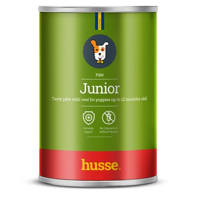 Junior Pâté | Balansert måltid med kalvekjøtt og tørket ginseng