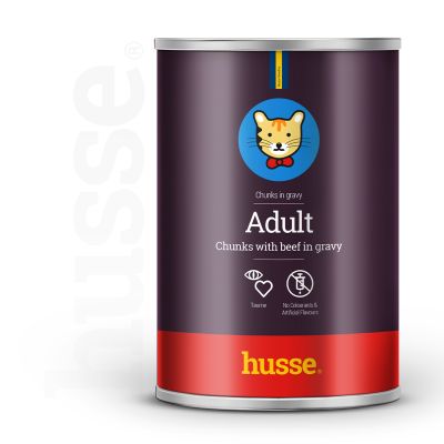 Morceaux de bœuf en sauce pour chat | Adult - 415 g