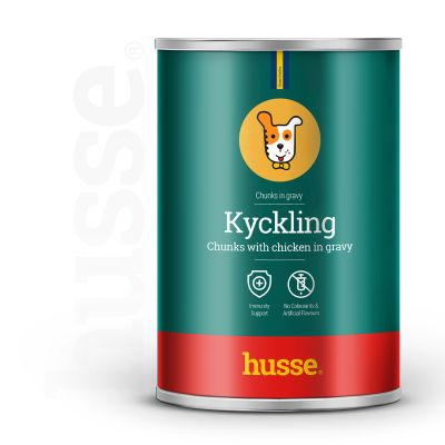 Kyckling, 400 g | Bocconcini in salsa per cani adulti