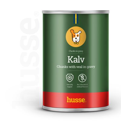 Kalv, 1275 g | Bocconcini in salsa per cani adulti
