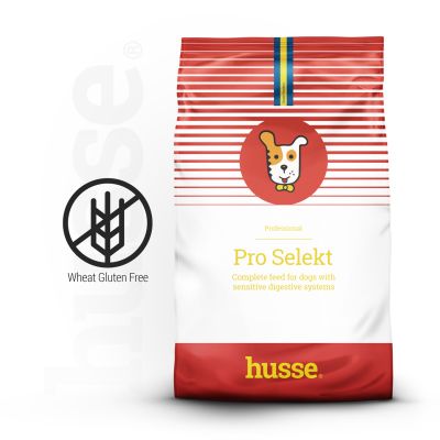 Pro Selekt, 15kg - Husse Complete Adult Dry Dog Food Chicken & Rice Gluten-Free Hypoallergenic