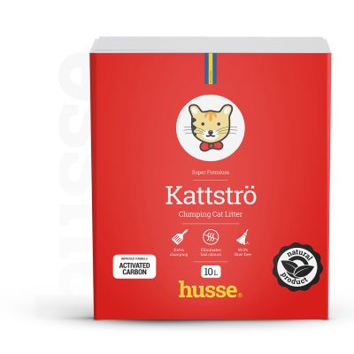 Litière agglomérante pour chats | Kattströ Red 10 L