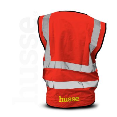 Reflective Vest, S/M | Vest with reflective strips for increased visibility